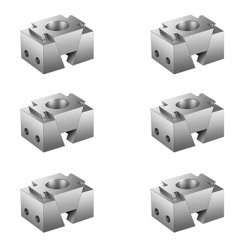 

N04R 6X Ok Fixture Wedge M6 Расширительная машина Настольный регулируемый боковой фиксированный зажим Скульптура Инструмент для резьбы Модель Фигурки