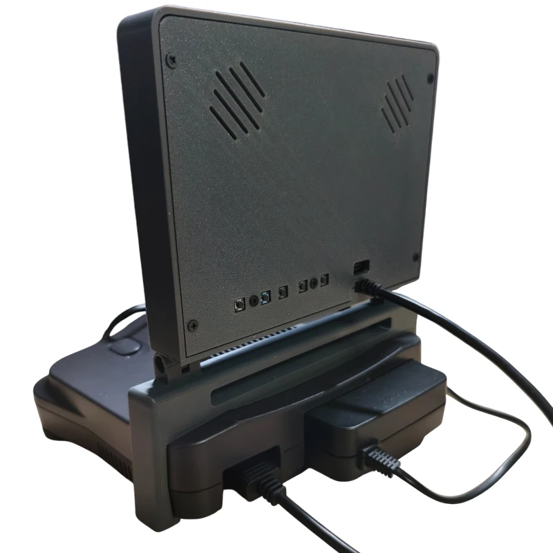 Écran LCD dédié à l'hôte N64, console 64 bits