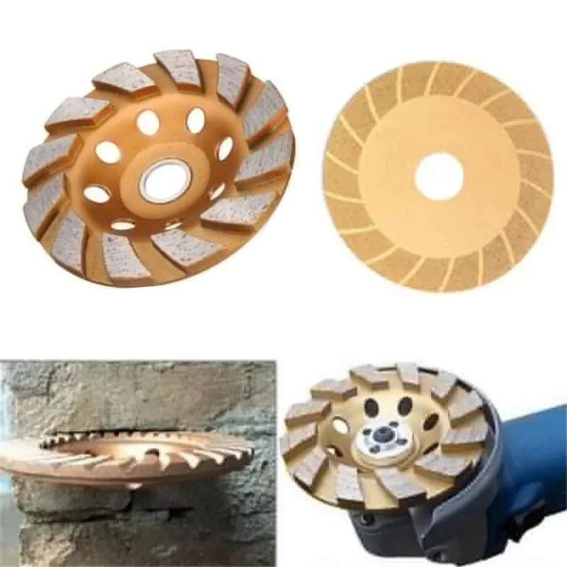 100mm Diamond Bowl Grinding Disc Angle Grinder Glass Marble Stone Concrete Grinding Wheel Ground Wave Grinding Disc