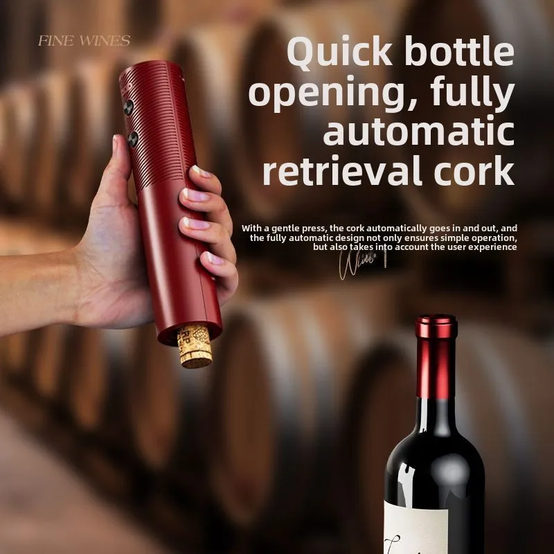 Red wine electric red wine bottle opener household automatic bottle opener multi-functional wine set