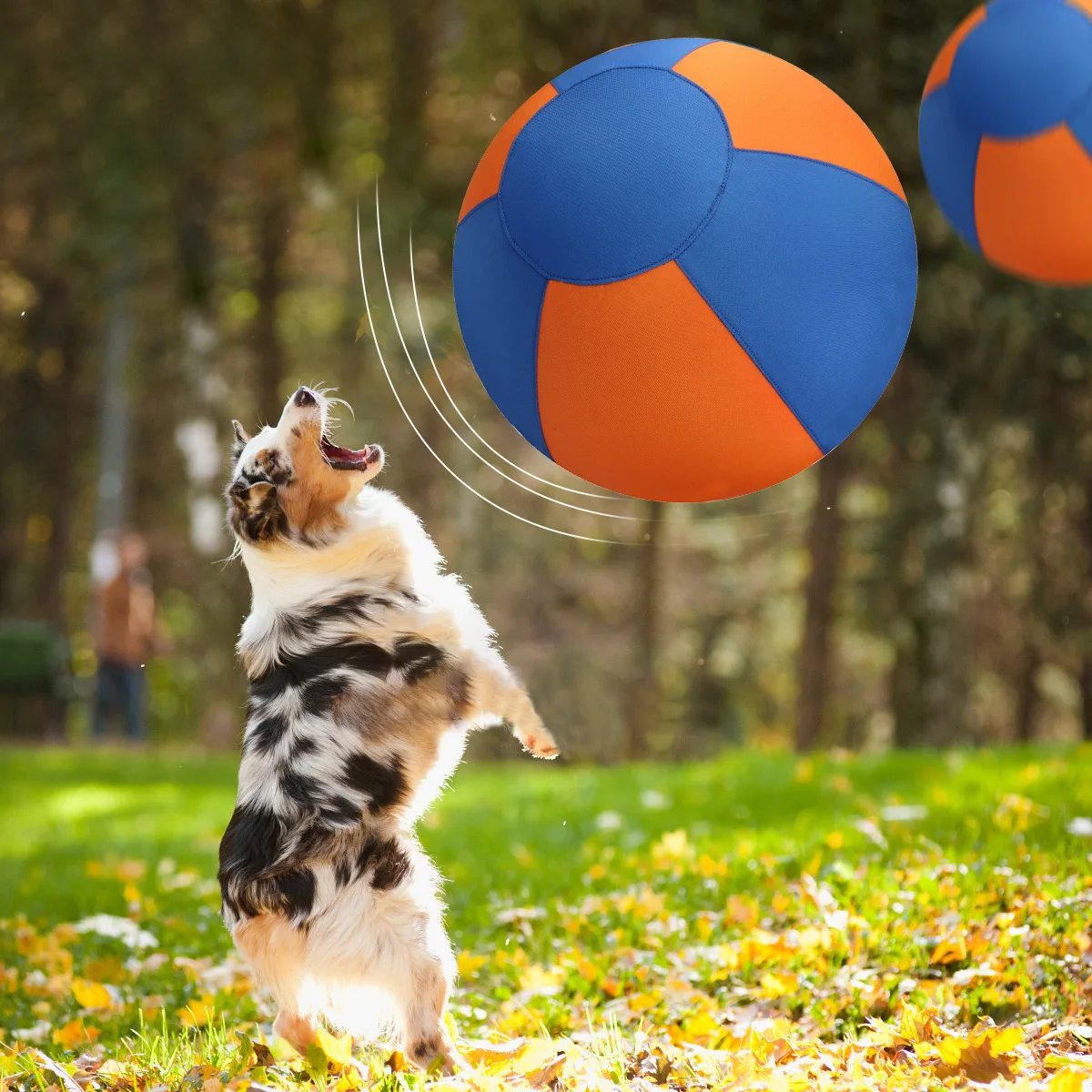 

Jumbo Inflatable Ball for Large Dogs - Bounce Toy for Golden Retrievers & Big Breeds, Self-Entertainment & Training