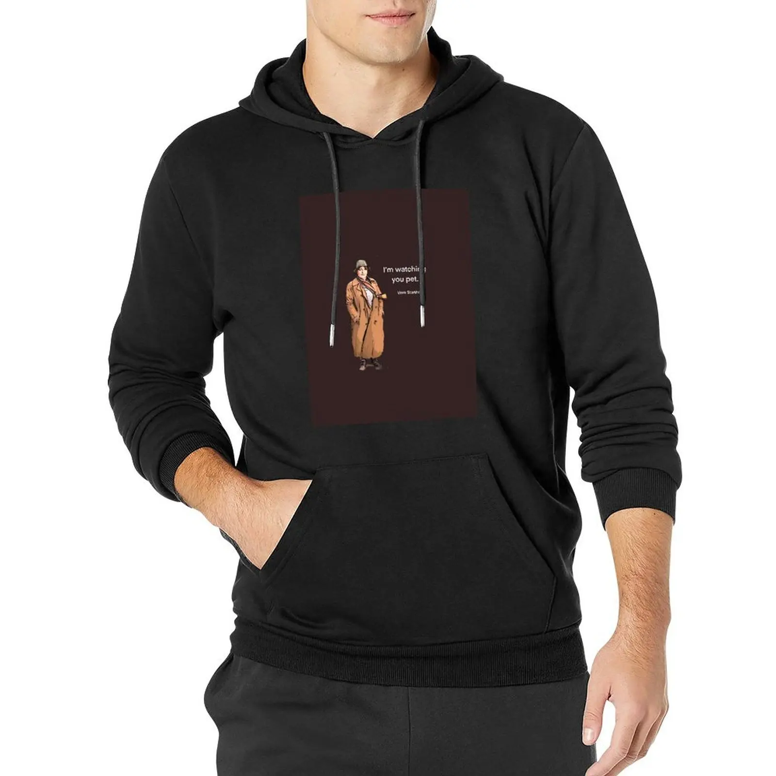 

DCI Vera Stanhope: I'm watching you pet. Pullover Hoodie streetwear men korean clothes hoodie streetwear