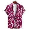 Colorful Hawaiian Shirt with Irregular Patterns