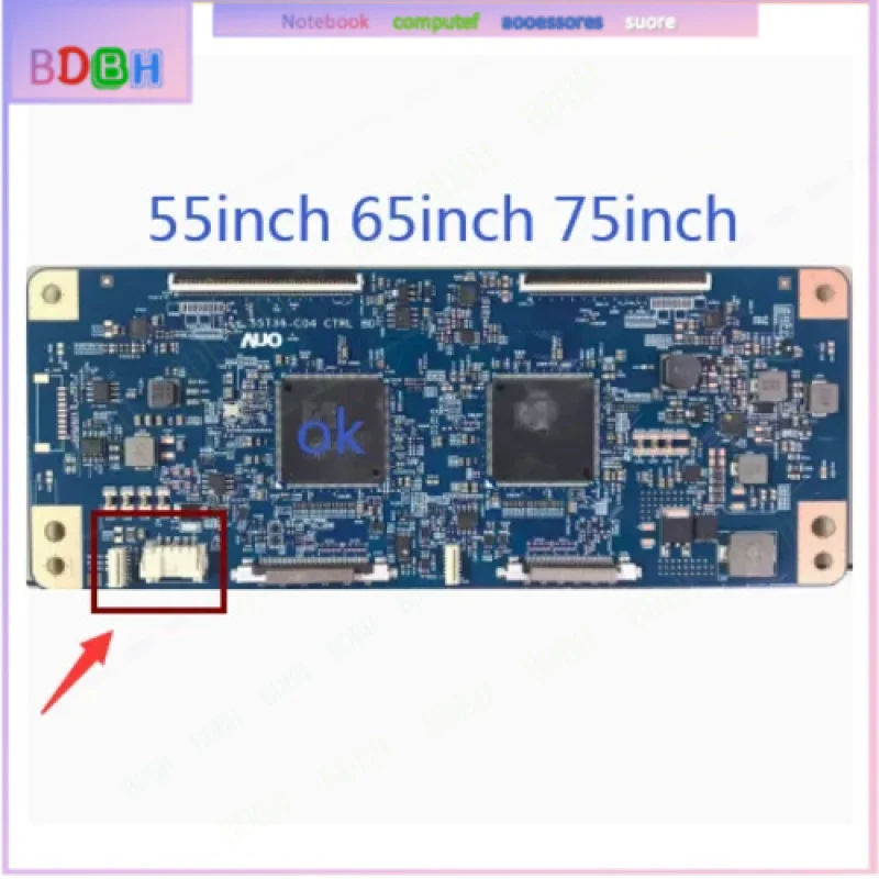 B D B H For 55/65/75inch Original logic board 55T36-C04 CTRL BD