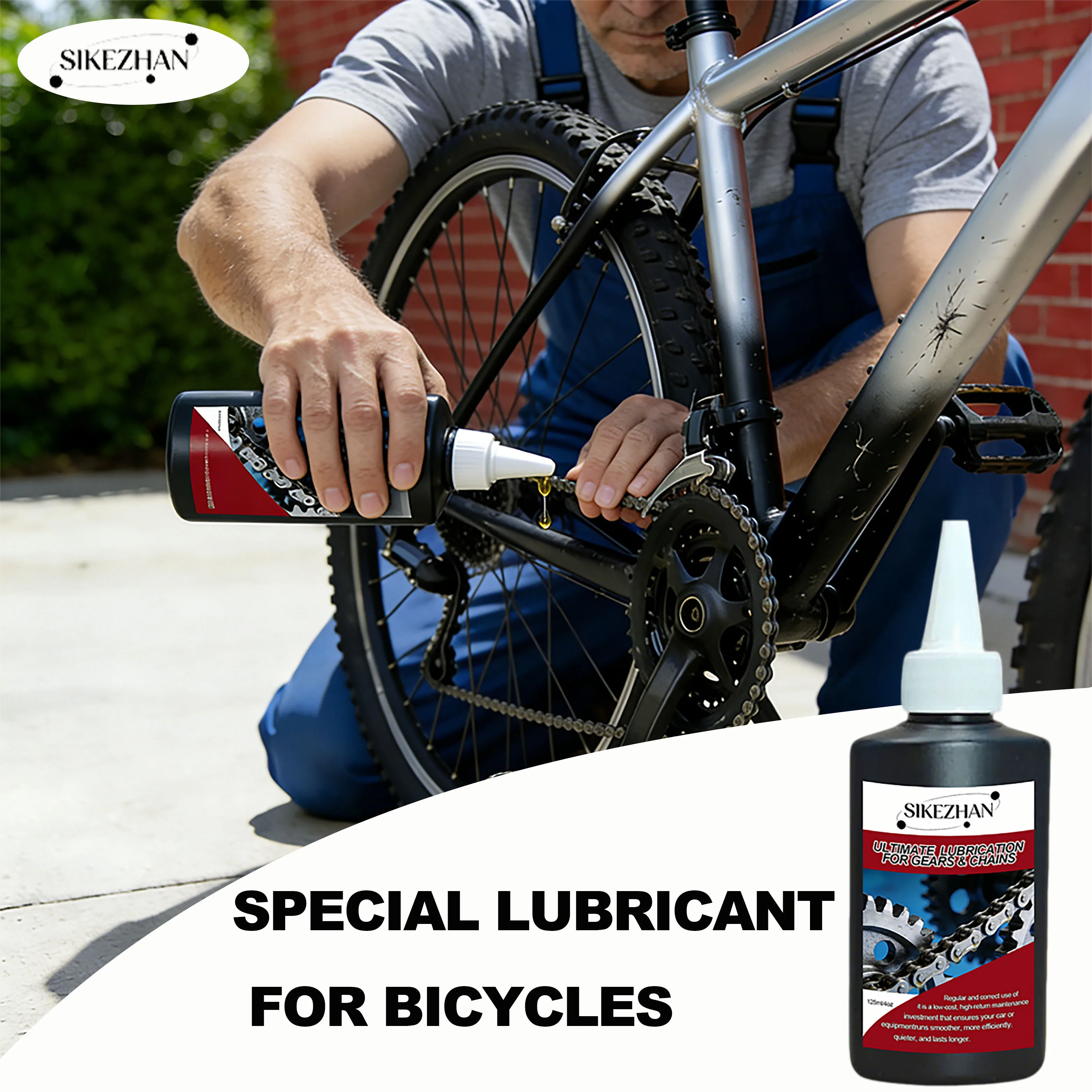 Bicycle Special Lubricant MTB Road Bike Mountain Bike Dry * Lube Chain Oil for Fork Flywheel Chain Cycling Accessories 125ml