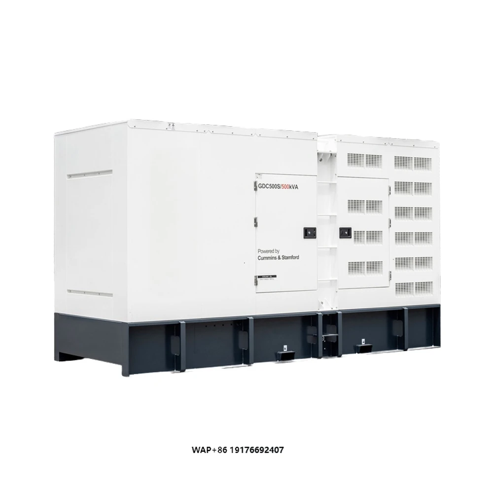 First Class 550KVA/440KW Silent Type Home ’Diesel Generator with Auto Start ATS Options 60Hz Frequency 480V/220V Rated Voltage