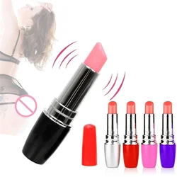 Mute Vibrator Clitoris Stimulator Waterproof G-spot Massage Mini Lipstick Vibrator Sex Toys For Woman Masturbator Adult Products