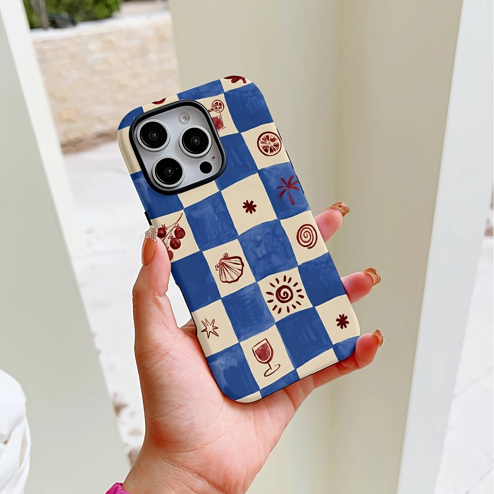 Retro Polaroid Style Phone Case, Suitable for Iphone iPhone 17/16/16ProMax/15/14/13/12ProMax/11/11Pro Anti-drop protection