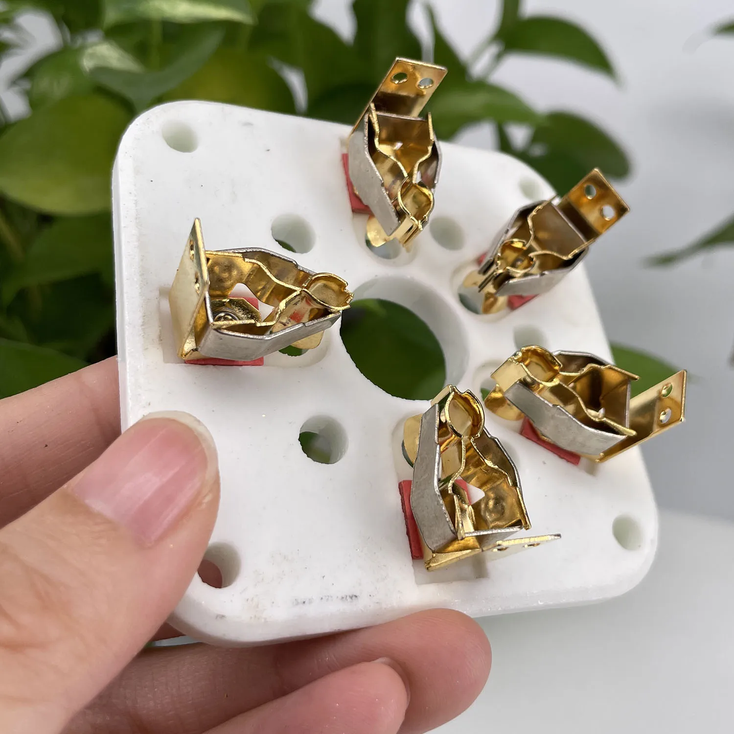 1 قطعة U5G 5 دبابيس السيراميك أنبوب المقبس GZC5-A ل 4-400A 4-125 3-500Z 4-400 فراغ مُضخّم صوت لتقوم بها بنفسك الصوت HIFI