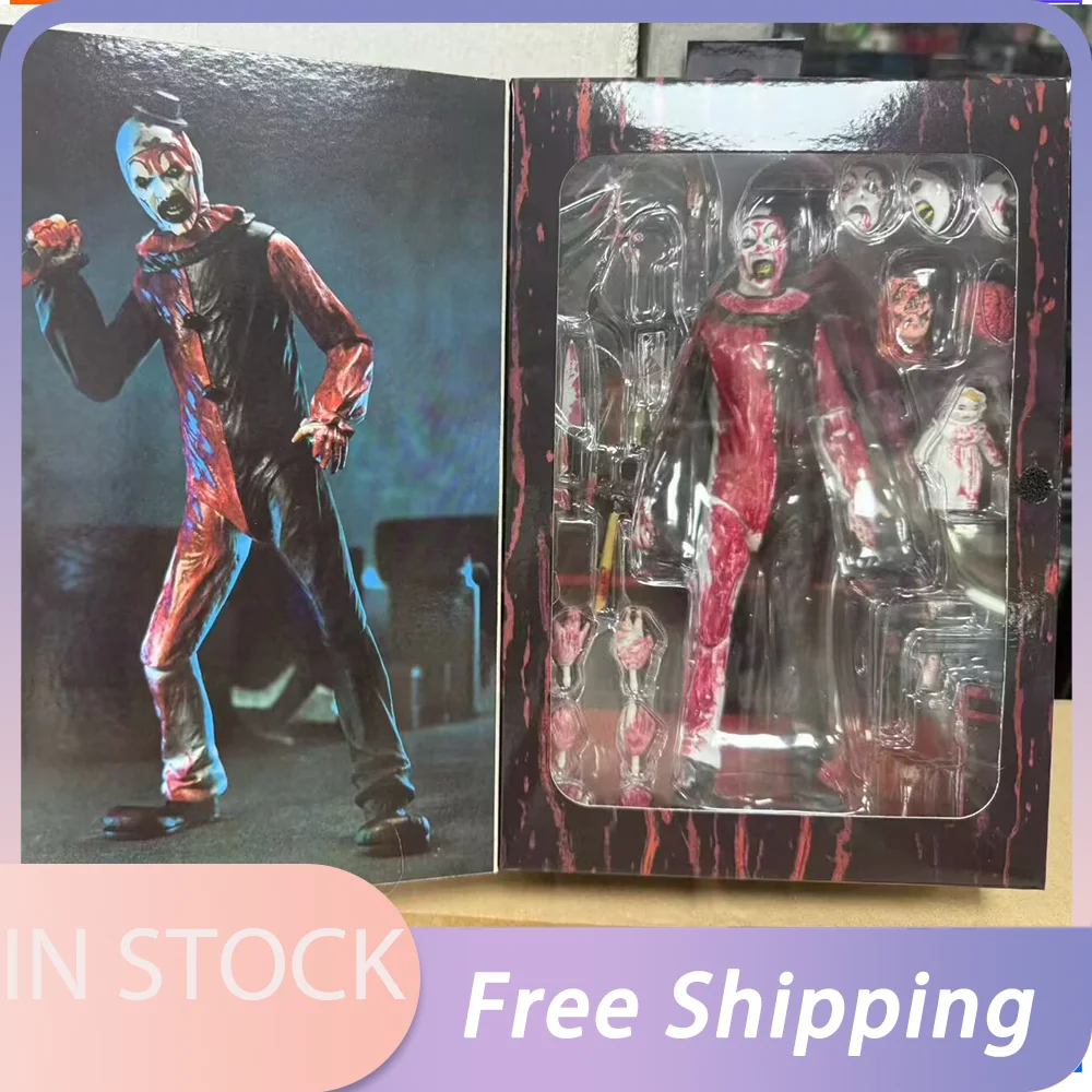 

In Stock Ko Neca 45251 Damien Leone'S Terrifier Ultmate Art The Clown Bloody Edition Action Figure Statue Collect Model Gifts