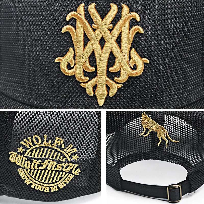 Full Mesh Breathable Big Head Circumference Tall Crown Truck Hat Men\'s Sunlight Blocker for Summer Baseball Cap plus Size