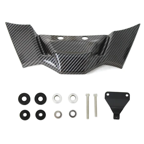 Новый для BMW S1000R 2021 2022 2023 S 1000 R S1000 R обтекатель крыла прижимная сила голый передний аэродинамический спойлер крылышко мотоцикла