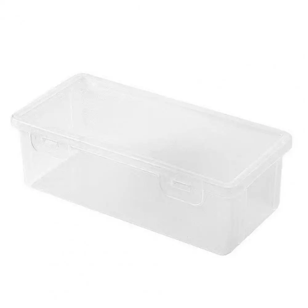 Bleistift-Organizer mit Griff, stapelbares Federmäppchen, transparente stapelbare Bleistiftbox mit aufsteckbarem Deckel, zusätzliches Fassungsvermögen für die Schule