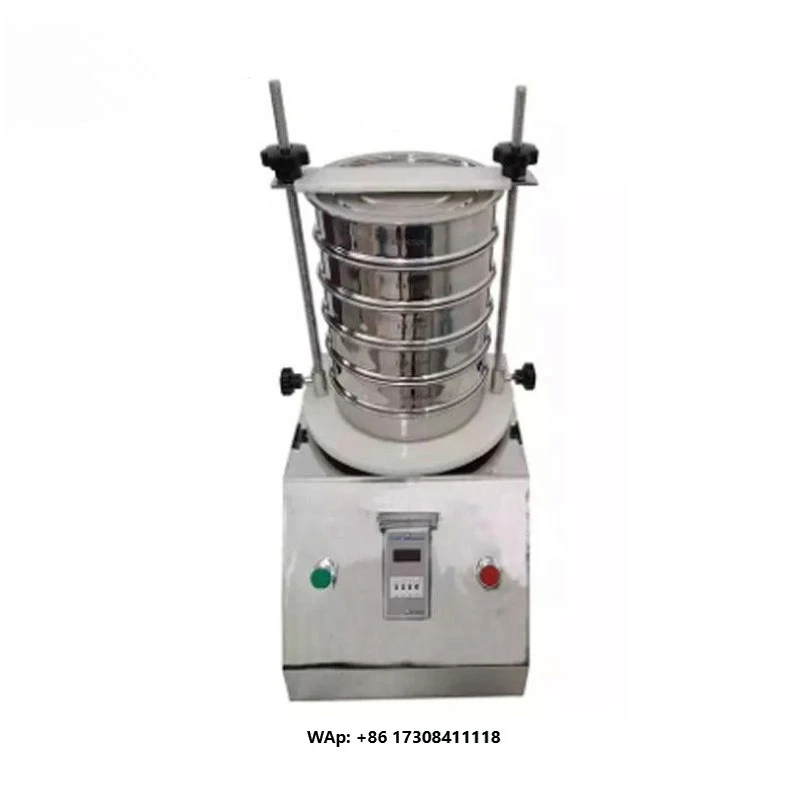 Vibrating Screen Standard Sieve Shaker Machine Lab Vibrating Screening Granularity Analysis Meter Analyzer Small Sifting Device