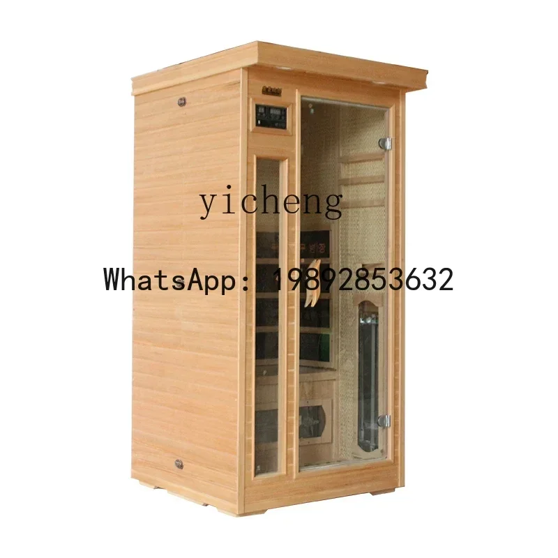 b15 Far Infrared Family Sauna Room Sweat Steaming Room Whole Body Detoxification Double Heating Sauna Machine