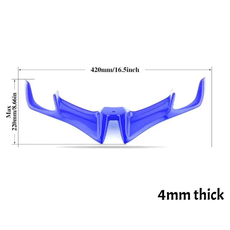 ABS Motorcycle Front Fairing Winglet Wing Guard Trim Cover For YAMAHA R15 V3 2017 2018 2019 2020 2021