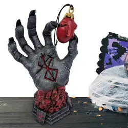26 cm Berserk Mano di Dio Resina Anime Figura Berserk Guts L Action Figure Nero Spadaccino Figurine Regalo Per Ventole Collezioni
