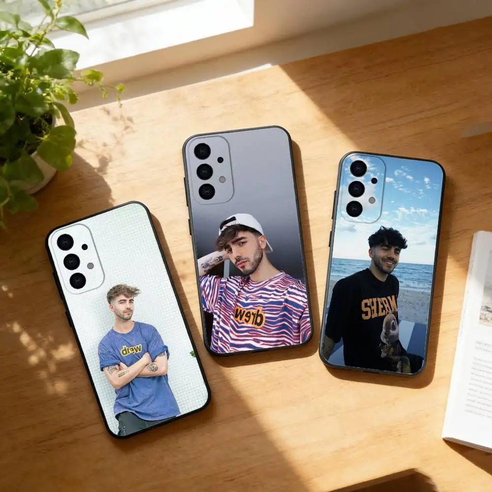 Federico Vigevani YouTuber Phone Case For Samsung S25,24,23,22,30,21,10,9,Ultra,Plus,Lite Soft Black Case