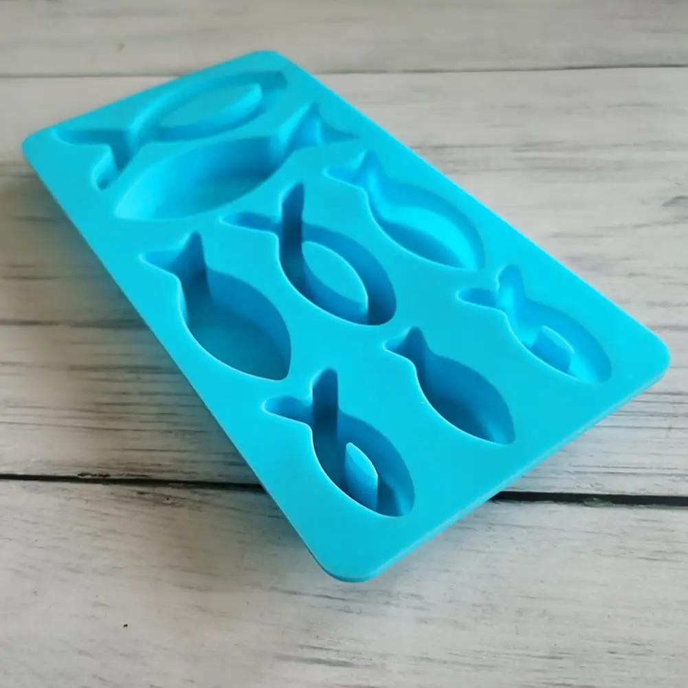 8 Cavities  Useful Cake Decoration Pudding-Mold Portable Ice Cube Tray Non-stick   for Bakery