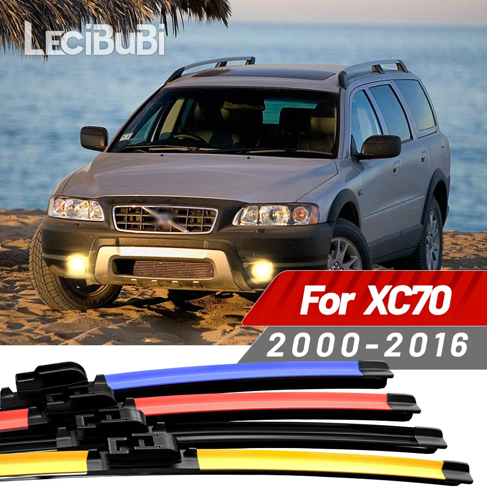 2 stücke Für Volvo XC70 2000-2016 2006 2007 2008 2009 2010 2011 2012 2013 2014 2015 Frontscheibe wischer Klingen Scheibenwischer