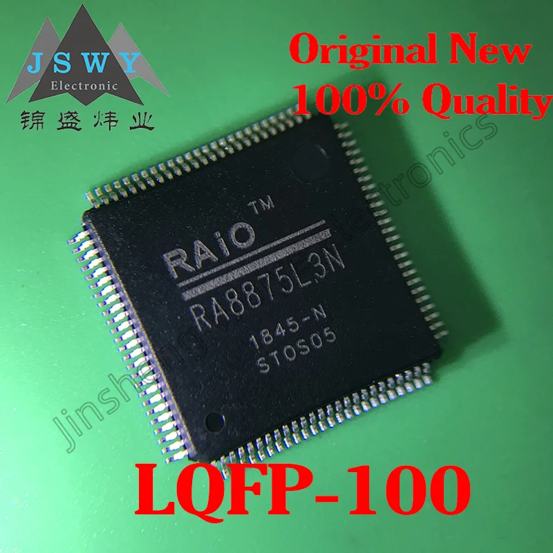 

(1-5 pcs) RA8875L3N RA8875 LQFP100 Graphic Controller Chip Original Imported 100% In Stock Ships Fast!