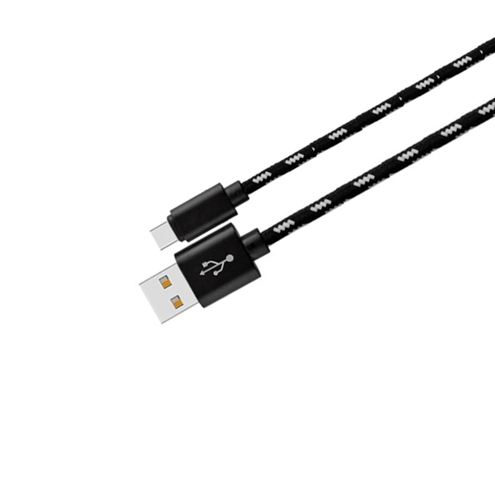 

Plaid Knitting Micro Usb Data Cable For Charging Sync Compatible With Samsung