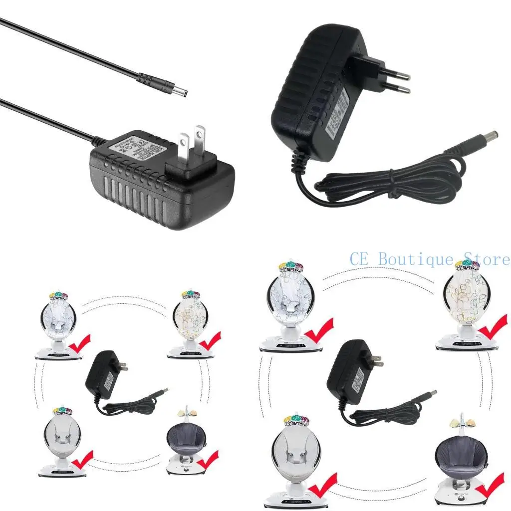 

652F Переполнение адаптера для питания для детского свинга для мамару2/-4 мамы Mamaroo 2