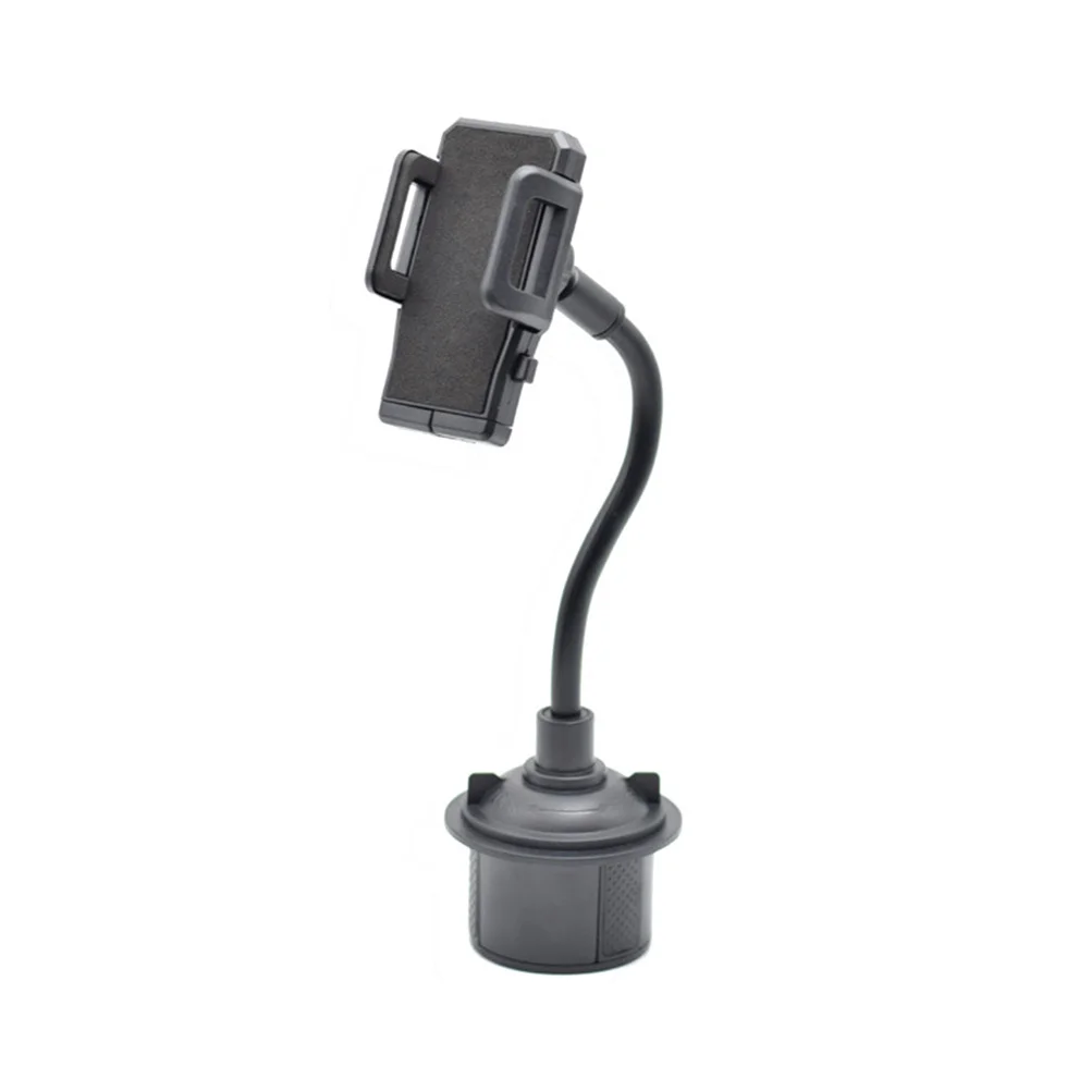 

Universal Car Phone Holder Mount with 360 Rotation Adjustable Gooseneck Cup Cradle for 50-95Mm Devices Black Cup Holder Cradle