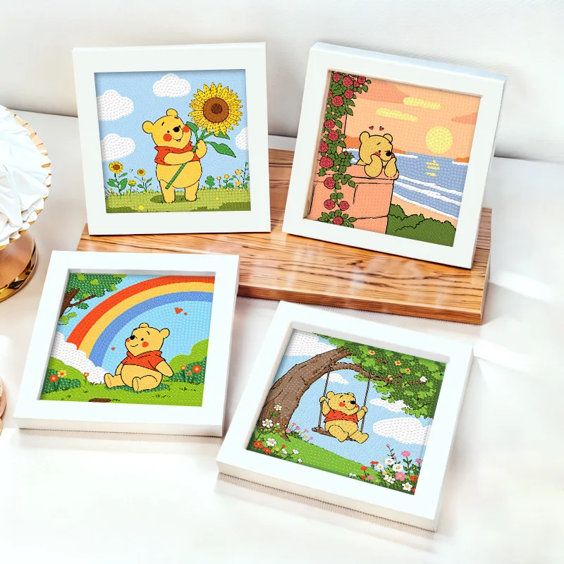 

Winnie The Pooh with Piglet Diamond Painting Kits for Adults - Diamond Art Kits a Relaxing Creative Craft Kit with Gems