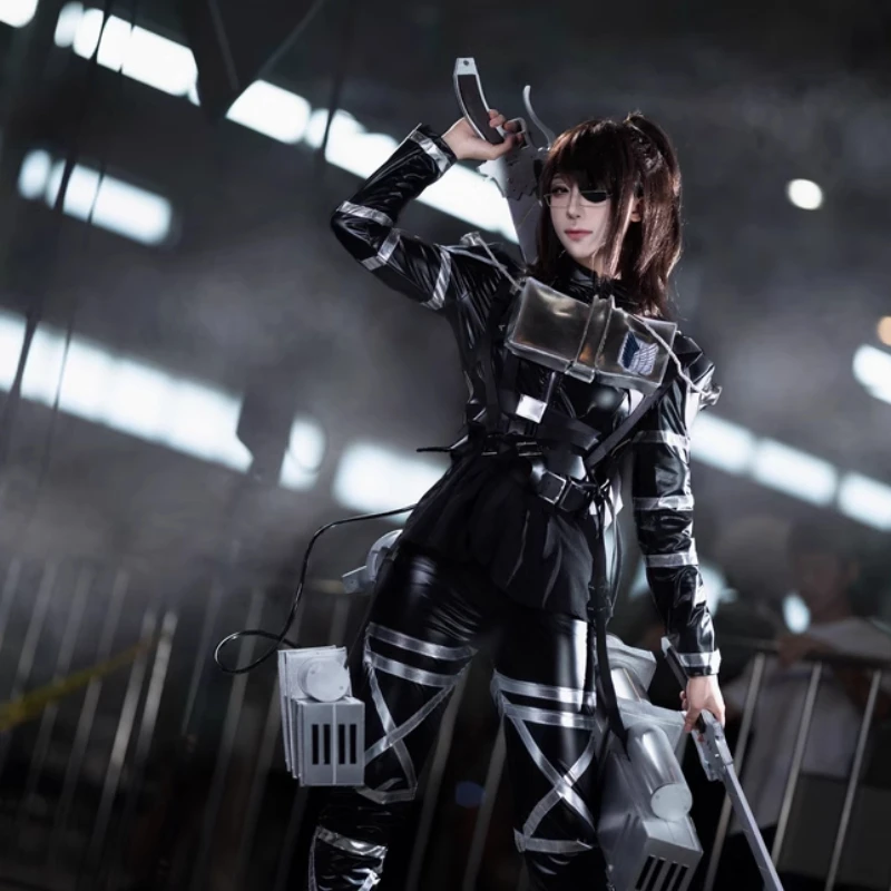 Gioco AOT: Il Costume di Mikasa Ackerman che Ho Indossato per la Mia Prima Convention di Anime