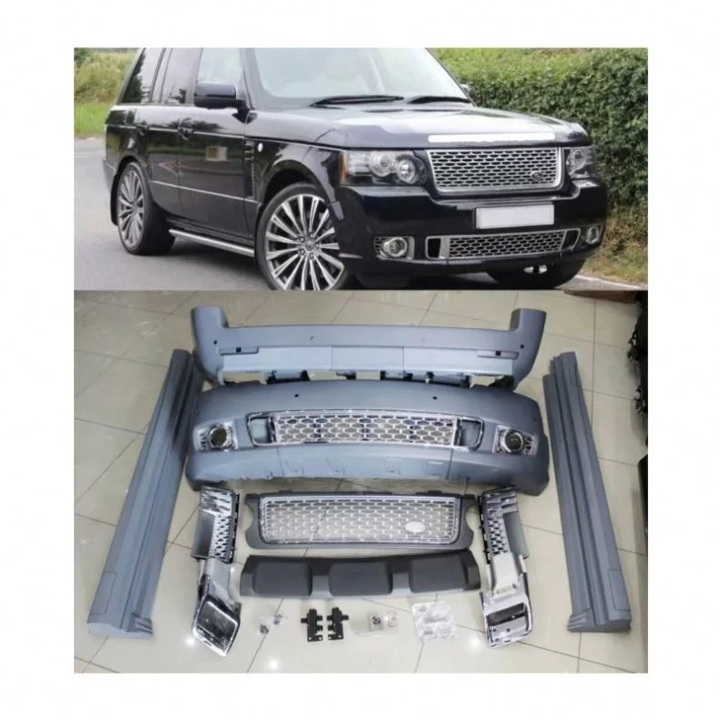 Autobiography Style Rear Bumper for Land Rover Range  L322 (2005-2012)