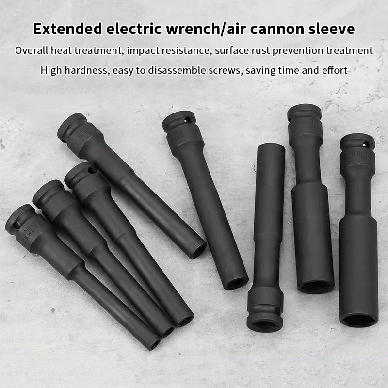 Clé à douille à entraînement 1/2, tête à douille hexagonale 8-19mm, outils de retrait de pneus, adaptateur, convertisseur de clé