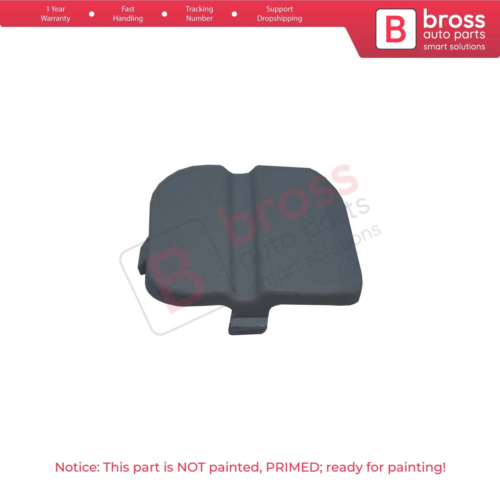 Bross Auto Parts BSP726 Rear Bumper Tow Bar Eye Cover 8 M51F17K922BB for Ford Focus Sedan 2008-2011 Fast Shipment Made in Turkey