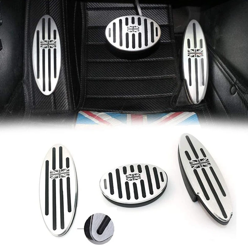 

Precisionn Union Jack At Auto Aluminum Pedal Cover For Mini Cooper 2010-2018 F54 F55 F56 F57 F60 R55 R56 R57 R58 R59 R60 R61