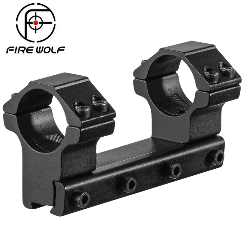 

25.4mm One Piece High Profile Dovetail Scope Mount Rings Adapter W 11mm Long 100mm Rifles Airsoft Hunting