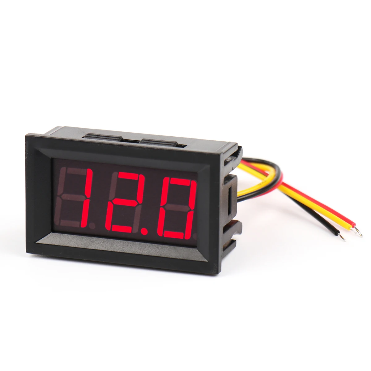 0.56 "LED الفولتميتر الرقمي DC5V-120V 3 سلك الجهد متر مقياس فاحص لتقوم بها بنفسك مع عكس حماية قطبية فاحص صغير