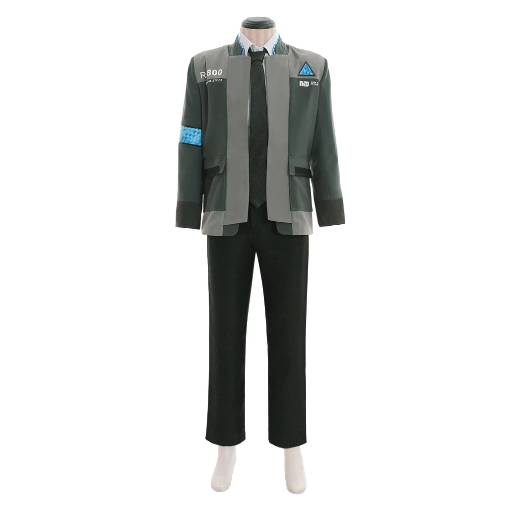 

Game Detroit Become Human Connor RK800 Cosplay Costume Outfits Connor RK800 Costume Uniform Full Set For Adult Men