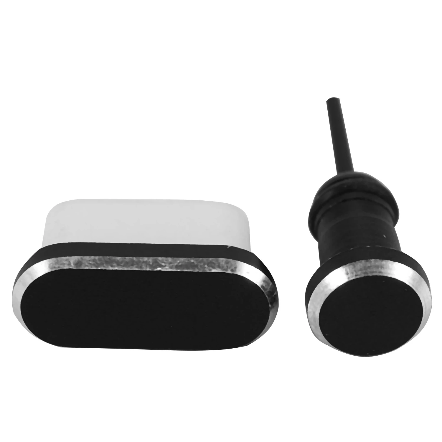 Set di tappi antipolvere in alluminio Usb C porta di ricarica di tipo C Jack per cuffie da 3.5Mm accessori per telefoni cellulari per Huawei Mate 20