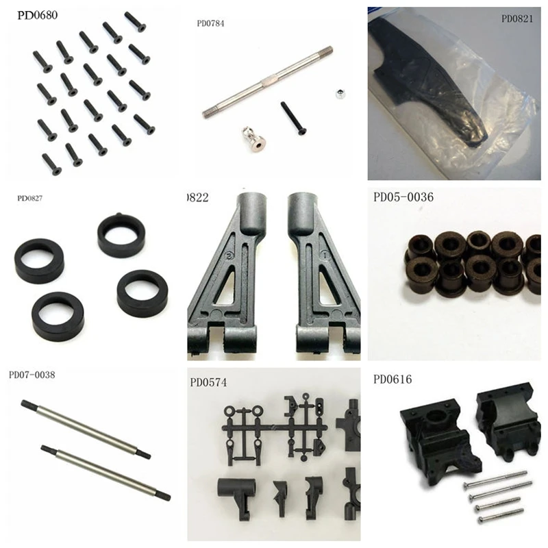 PD05-0036 PD0574 PD0616 PD0680 PD07-0038 PD0784 PD0821 PD0822 PD0827 for Thunder Tiger parts