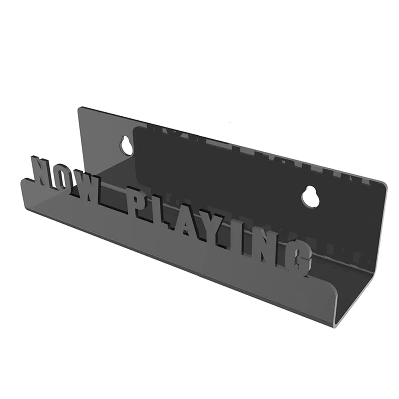 

A05I-1 шт., полка для пластинок, настенный дисплей для альбома, виниловая подставка для компакт-дисков, держатель для пластинок, черное украшение для гостиной, дома