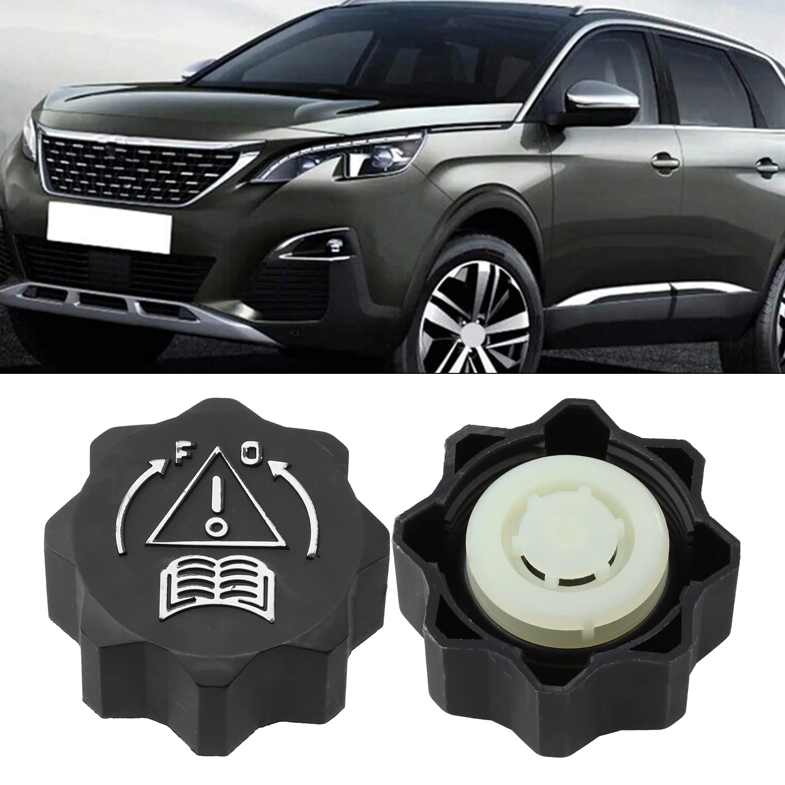 

Car Exterior Accessories Water Tank Cap Caver Cap Radiator Expansion Parts Repalcement 1pc Automotives 107 206