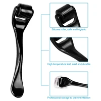 Derma Roller DRS 540 Facial Skin Care Dermaroller Titanium Micro Needle Roller for Hair Regrowth Beard Growth Face Beauty Device 2