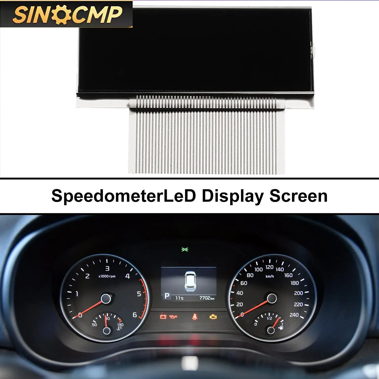 

LCD Display Screen For BMW E34 Speedometer Interior Parts Gauges Dash Panels Interior Accessories Automobiles Parts 1Pc ﻿