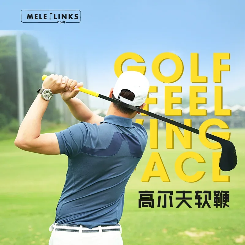 New Golf Training Aid with Patented Flex Shaft and 98cm Length for Adult Golfers