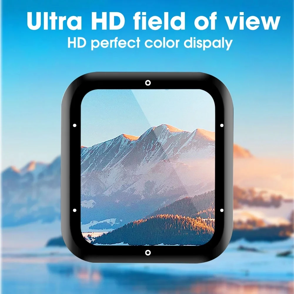 Pellicola protettiva curva 3D compatibile per Garmin Venu SQ SQ2 pellicola salvaschermo per Garmin Venu SQ2 SQ (vetro non temperato)