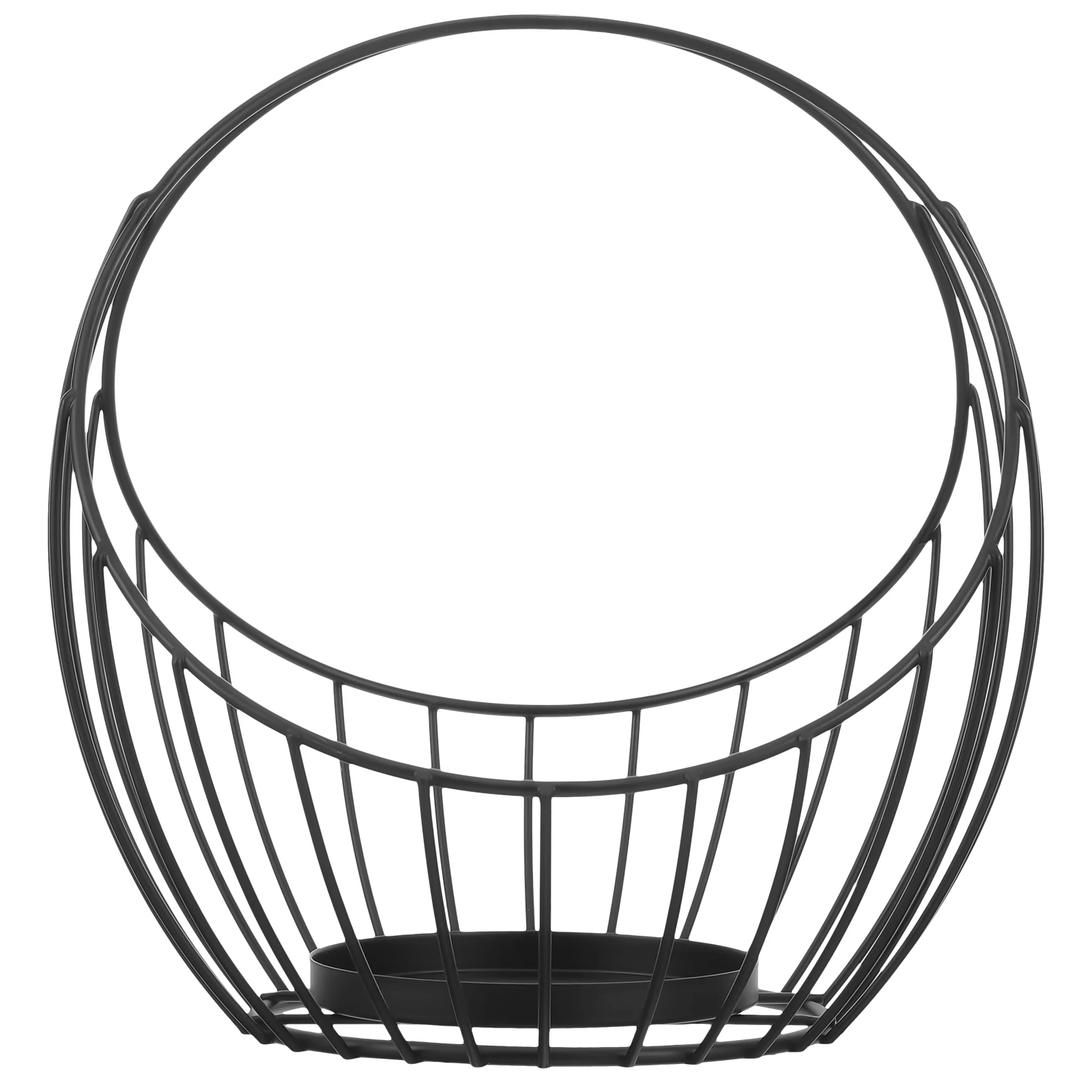 

Sturdy Metal Magazine Holder Iron Newspaper Storage Basket With Handle Home Office Organizer Decor Size S Black Heavy Duty