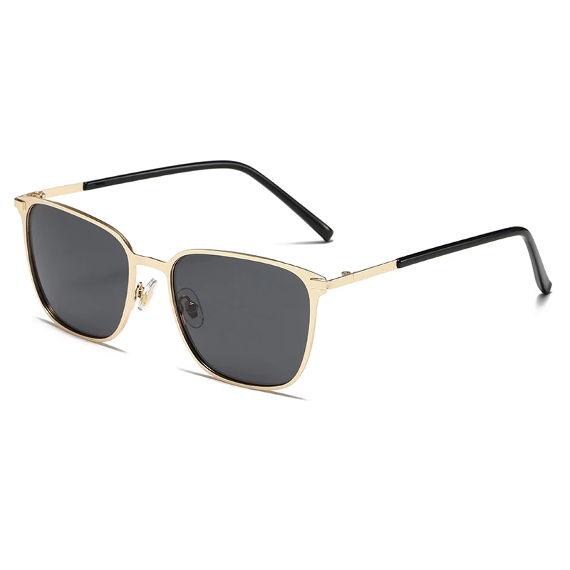 CRIXALIS Ultraleichte Polarisierte Sonnenbrille Für Männer Anti Glare Fahren Sonnenbrille Frauen Vintage Metall Quadrat Trend Shades Brillen 3