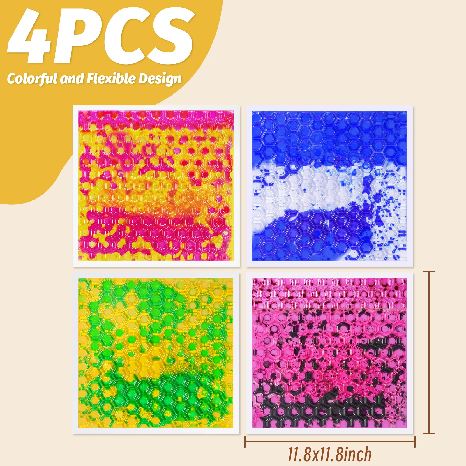 Jouets sensoriels visuels pour enfants, jouets sensoriels interactifs, tapis de direction, expérience amusante, tapis de jeu éducatif