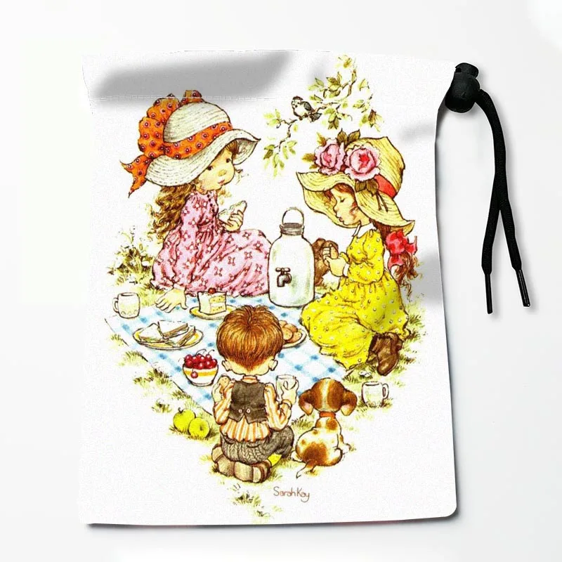 Sarah Kay Drawstring Bags Fate Divination Board Games Mini Drawstring Bag Pouch Witchcraft Supplies Storage Bag