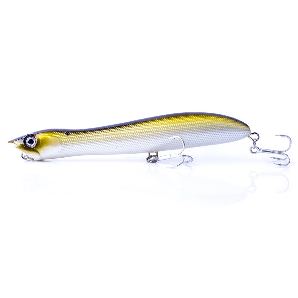 BILLINGS 1 Stück Schwimmender Popper Angelköder 12CM 17,8G Schwimmende Wobbler Künstlicher Harter Köder Patchinko Oberflächenköder – Detail 13